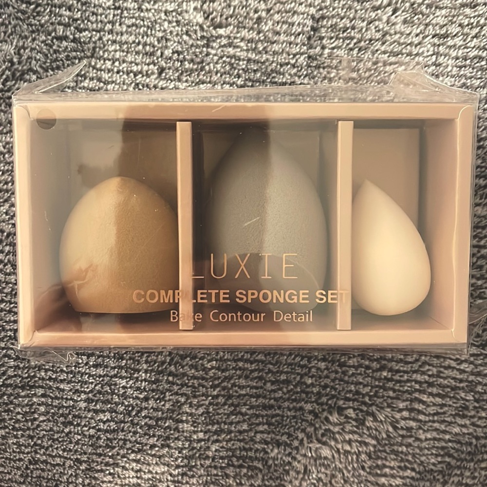 Luxie complete sponge set beauty blenders